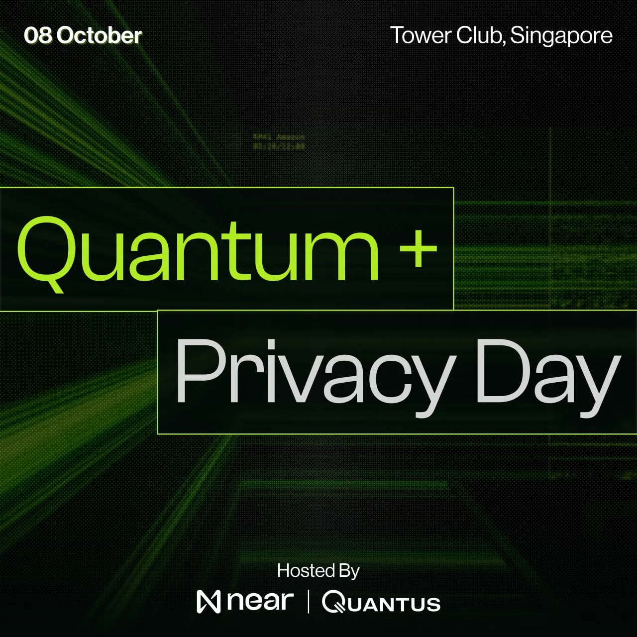 Quantum Privacy Day: at Token2049 Singapore