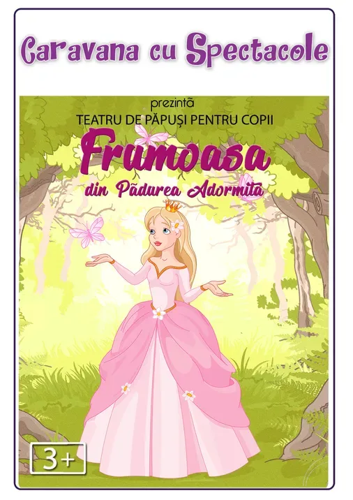 MȚR: Frumoasa din pădurea adormită - teatru pentru copii @ Clubul Țăranului - La Mama