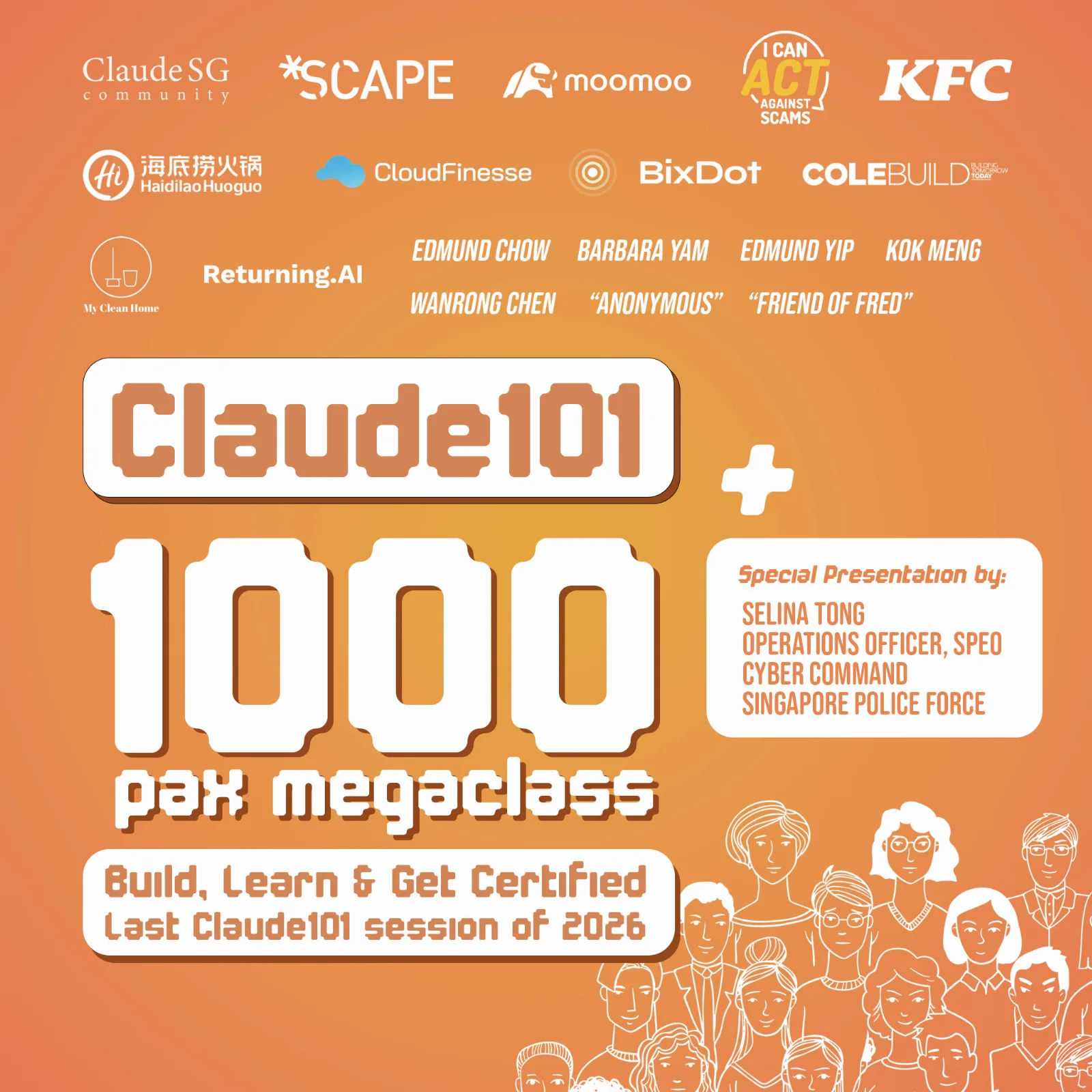 Claude101 LIVE: Singapore's Largest Certification Night