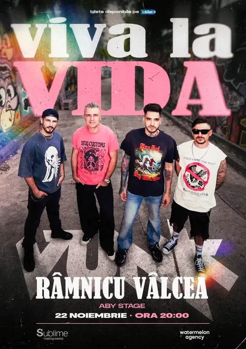 Ramnicu Valcea: VUNK - VIVA LA VIDA