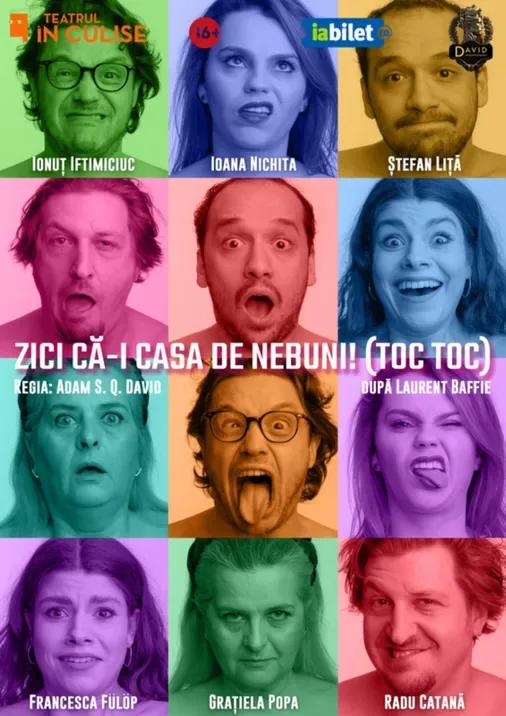 Zici că-i casa de nebuni! (Toc Toc) după Laurent Baffie