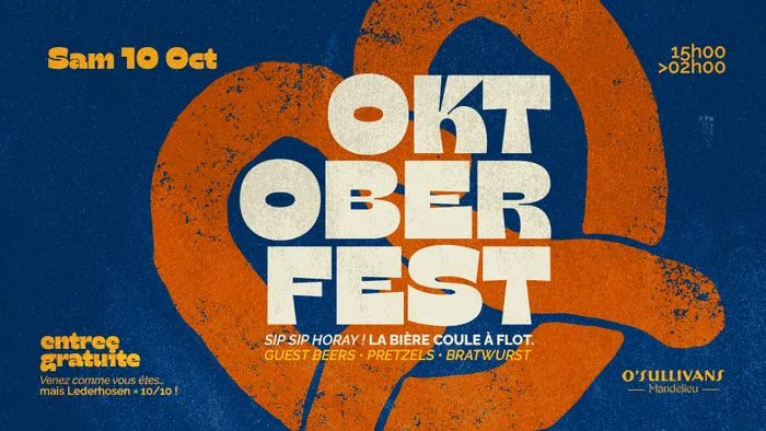 OKTOBERFEST 2026 @ O’SULLIVANS MANDELIEU