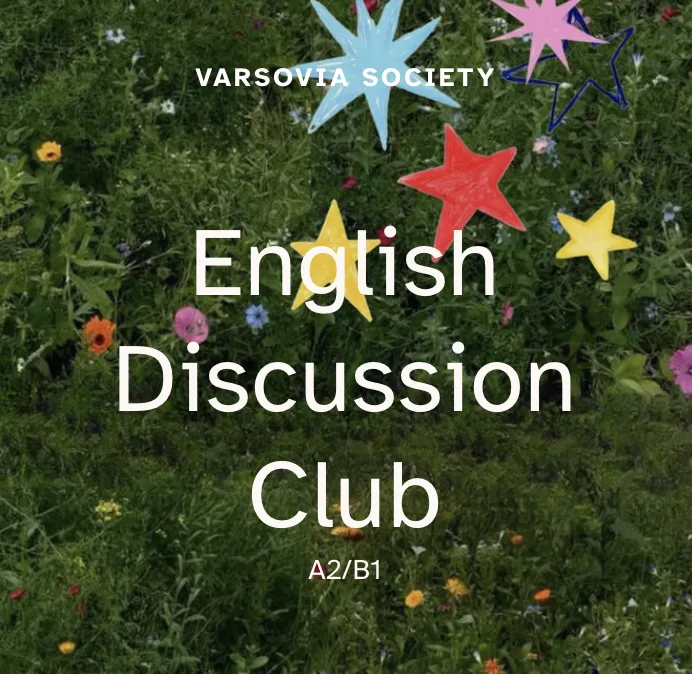 Varsovia Society | English Discussion Club 1.0 🇬🇧