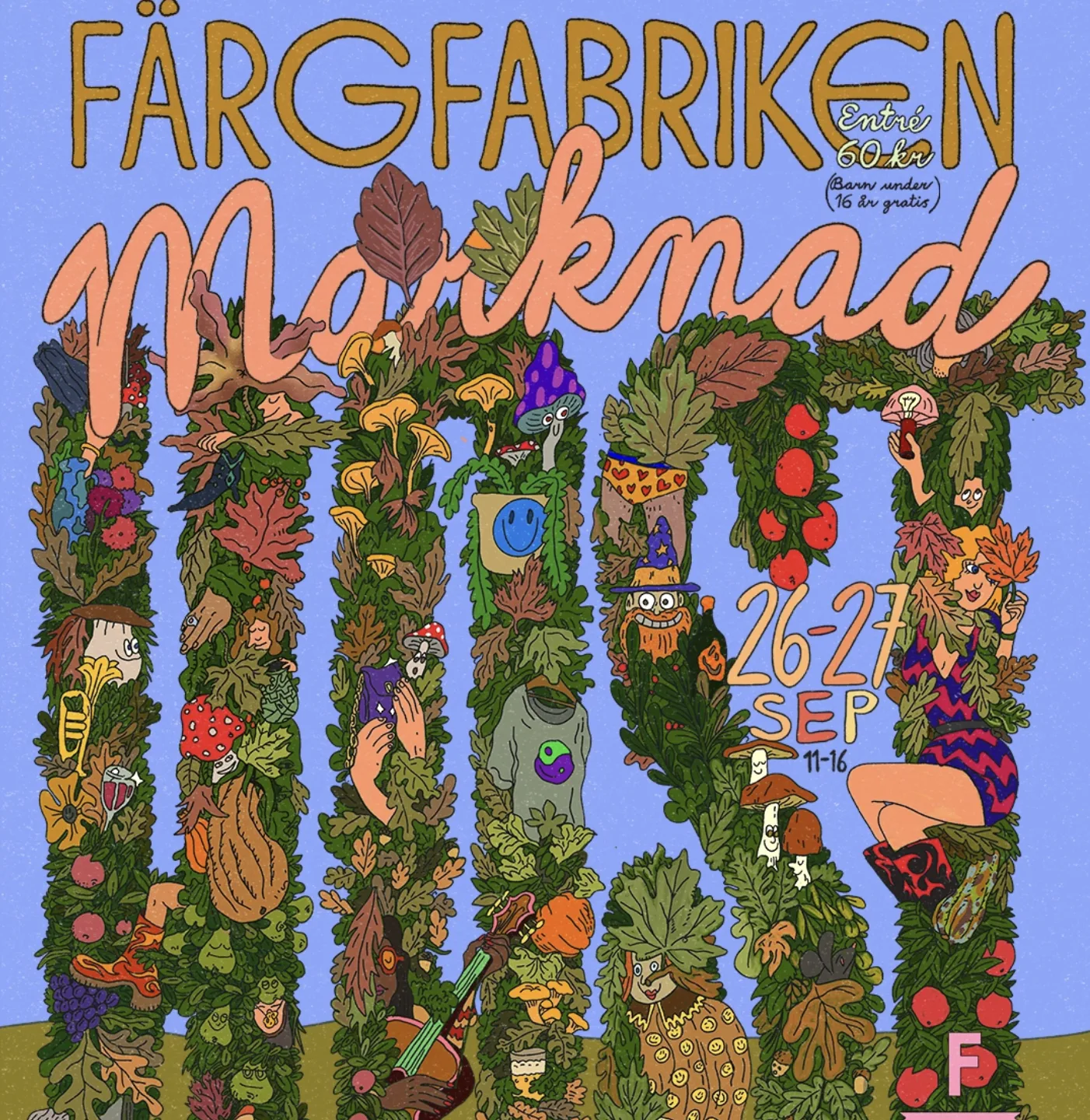 Designer Field Trip: Färgfabriken Autumn Market