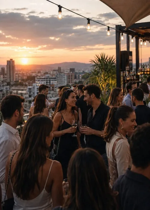 Last Rooftop Date Night of the Summer 🌅