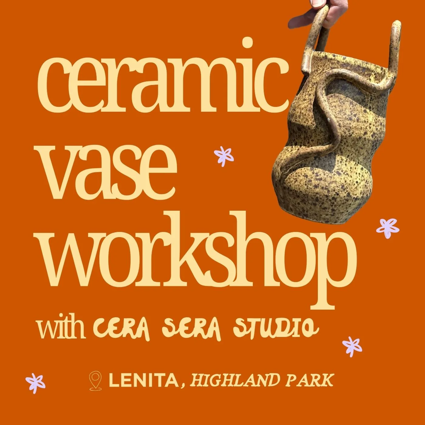 Ceramic Vase Workshop | CERA SERA X LENITA