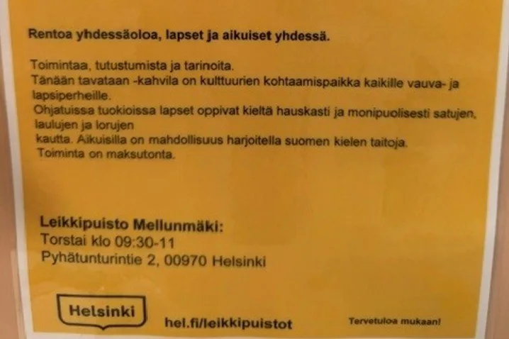 Tänään tavataan- kahvila!