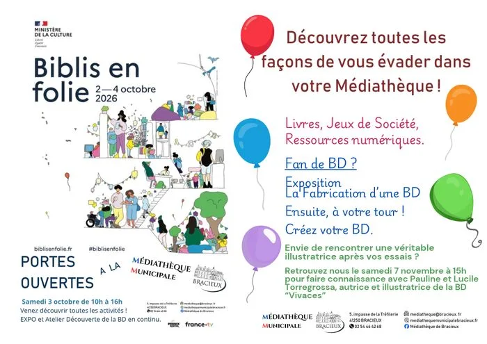 Portes Ouvertes à la Médiathèque