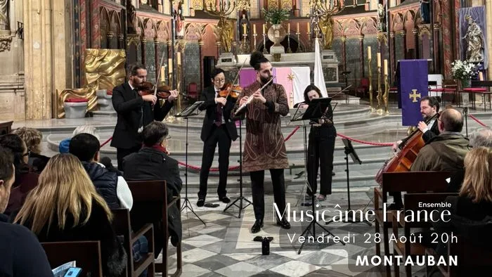 Concert à Montauban : Ravel, Debussy, Mozart, Vivaldi, Bach, Piazzolla, Cantemir, Doppler, Waxman