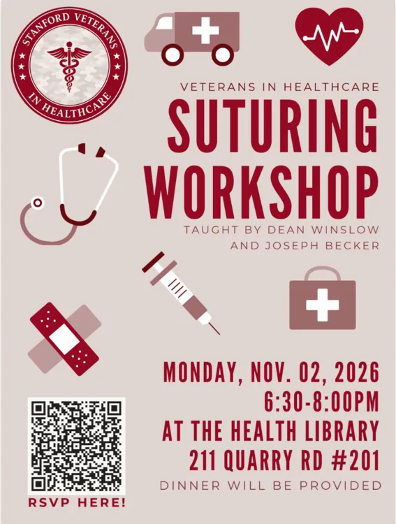 Veterans in Health Suturing Workshop