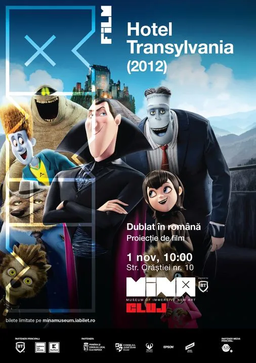 Cluj-Napoca: Hotel Transylvania (2012) - proiecție de film