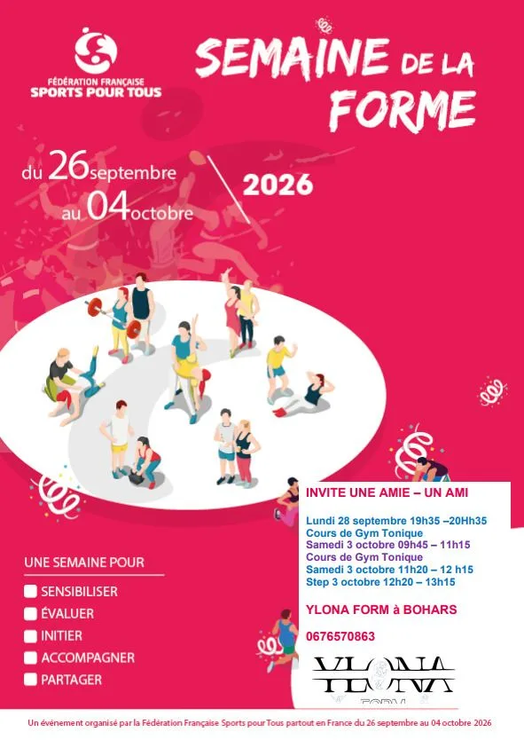YLONA FORM, Invite une amie ou un ami