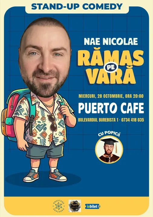 Ramas pe vara – stand-up cu Nae Nicolae