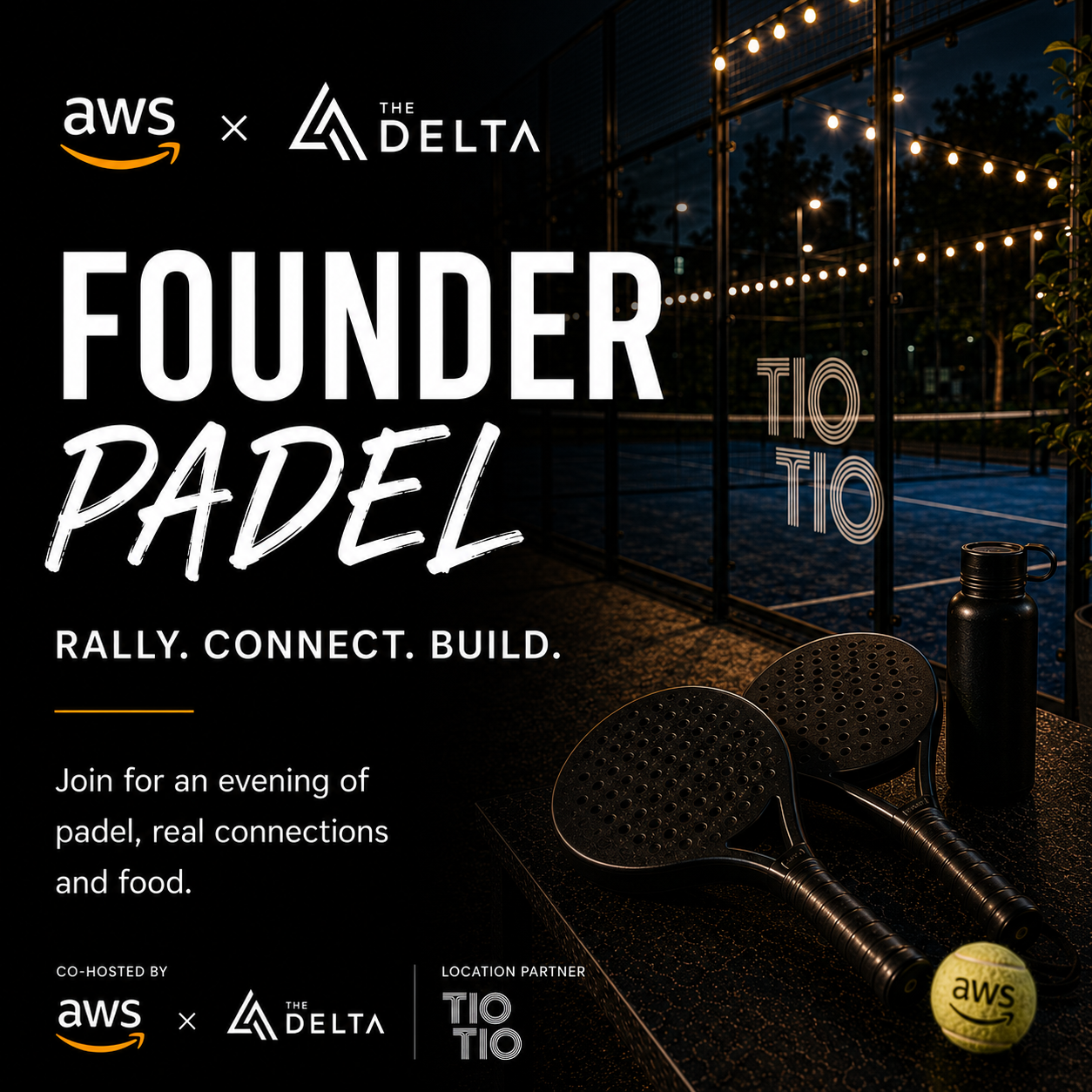 AWS x The Delta PADEL TOURNAMENT 🎾