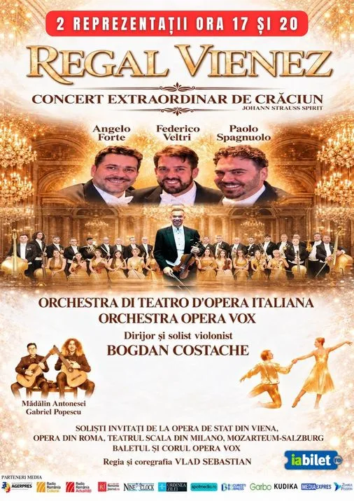 Craiova: Regal Vienez - Concert extraordinar de Craciun - Show 1