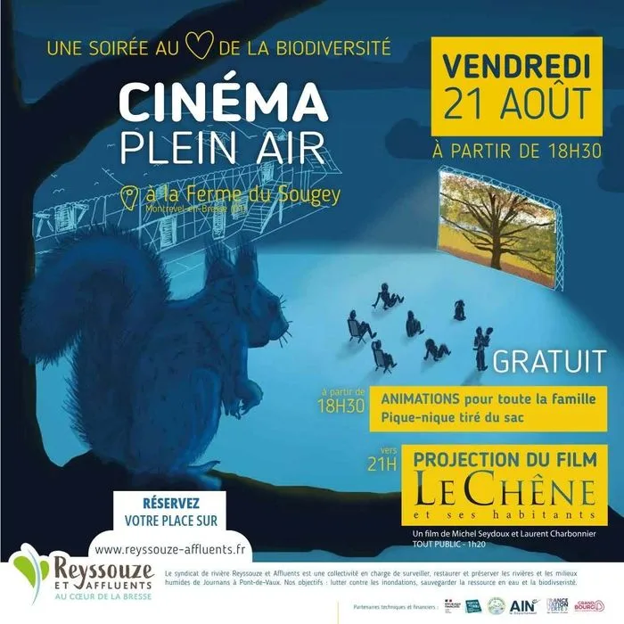 CINÉMA PLEIN AIR : Le Chêne et ses habitants