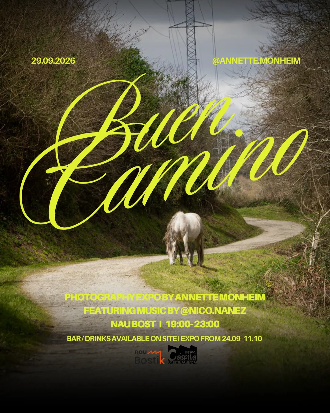 Buen Camino: Photography Exhibition + Music