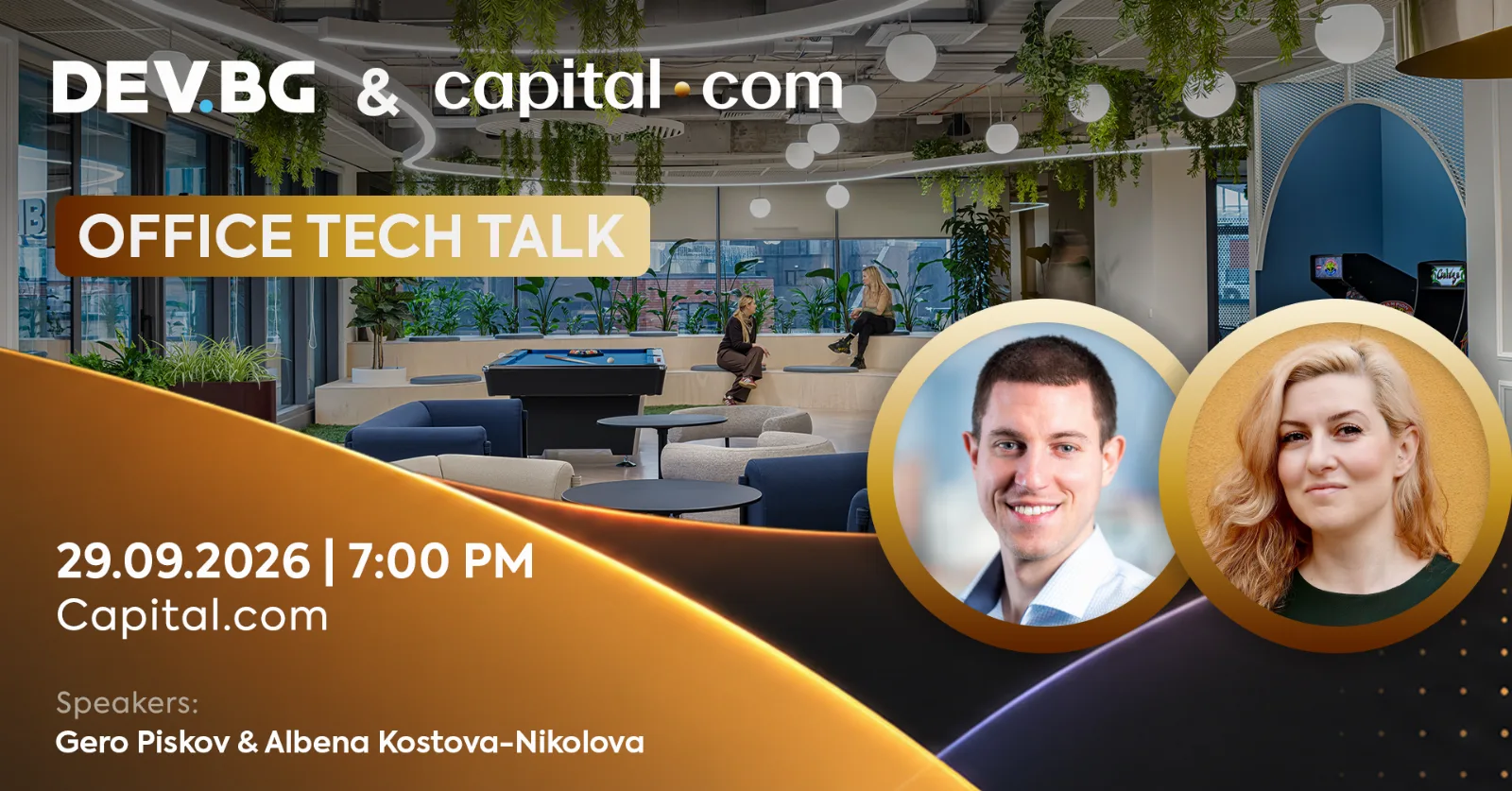 DEV.BG @ Capital.com: Office Tech Talks