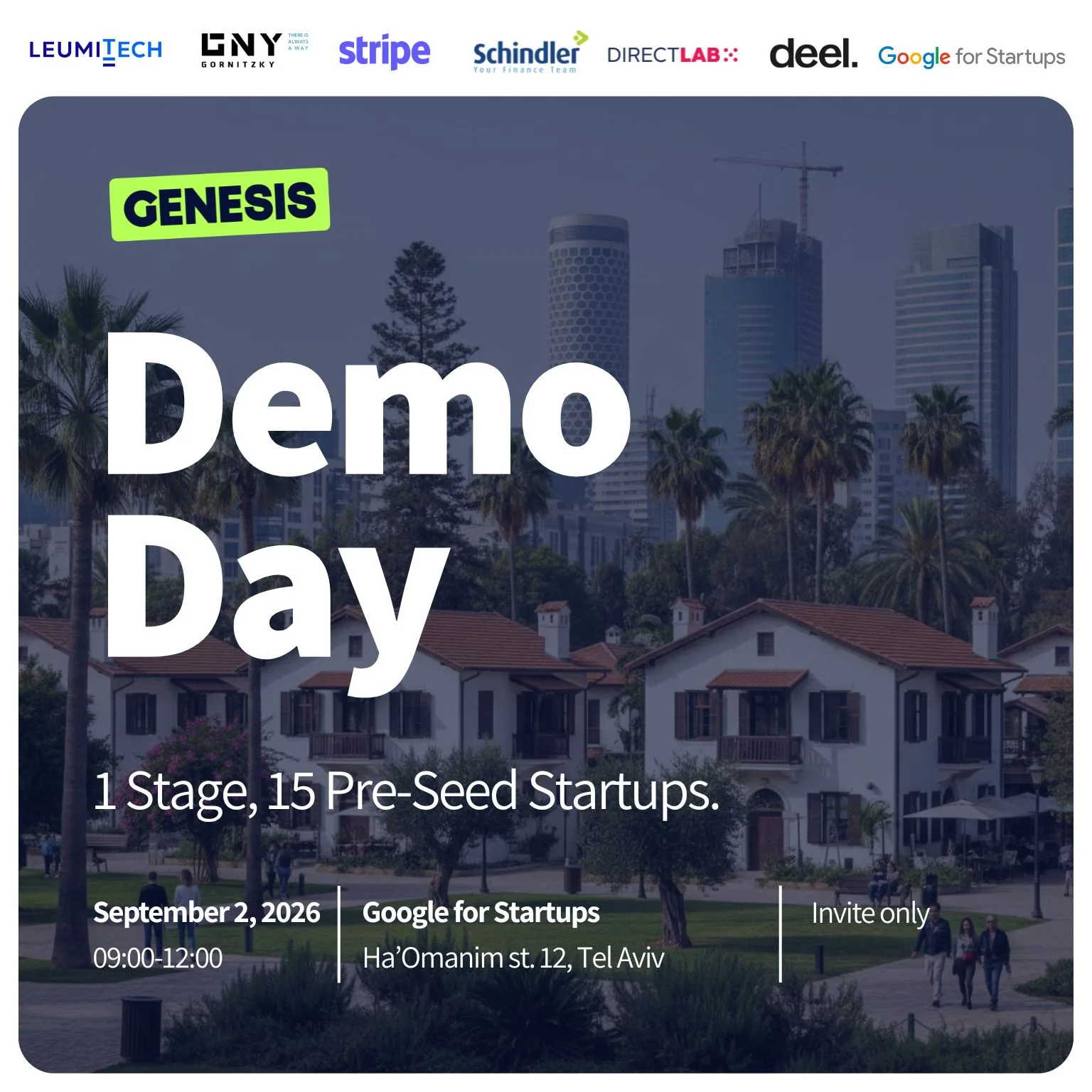 Demo Day - Cohort 6, Genesis