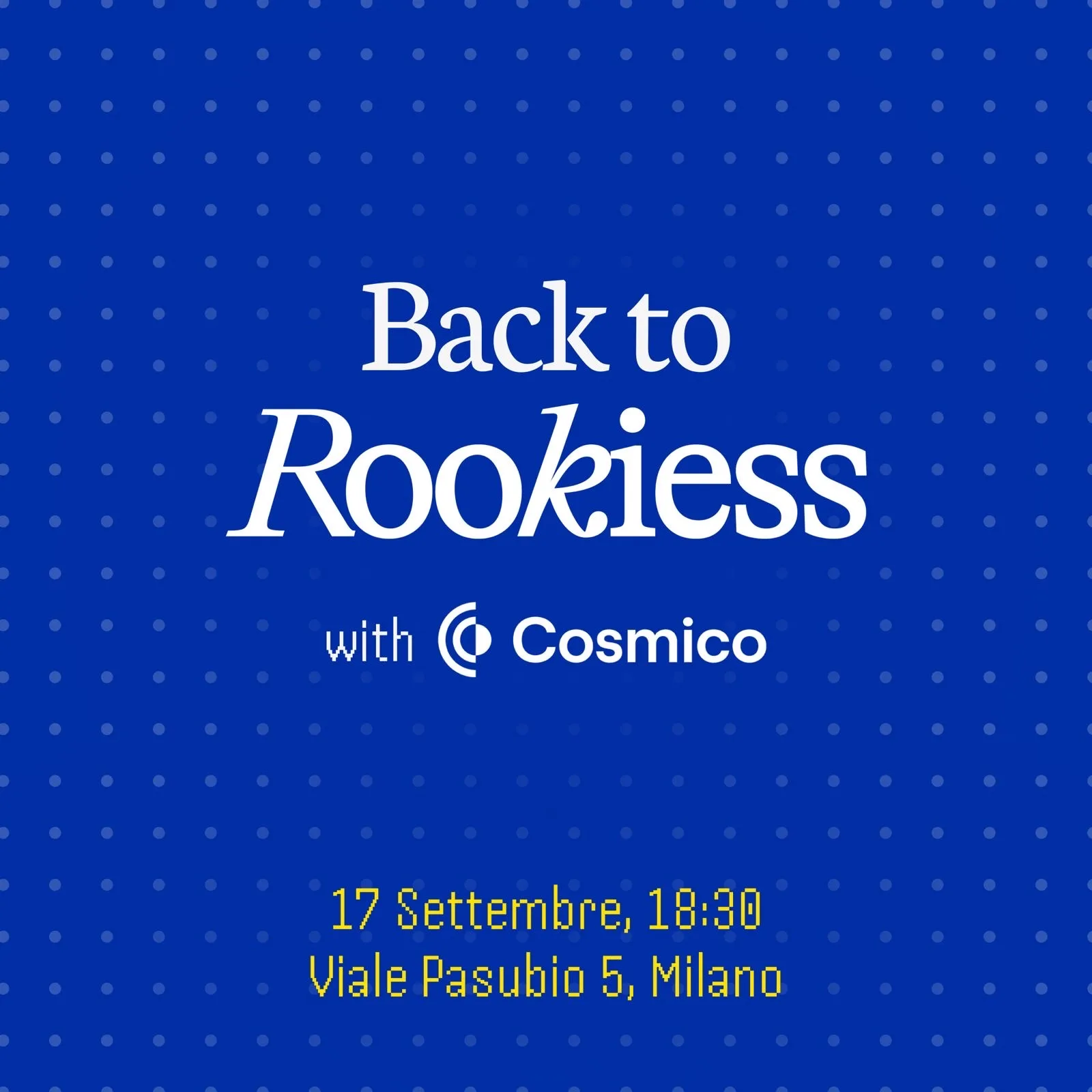 Rookiess & Cosmico: Back to Rookiess