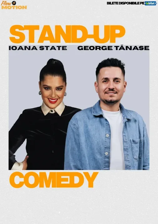 Targu Jiu: Stand-Up Comedy cu Ioana State și George Tănase
