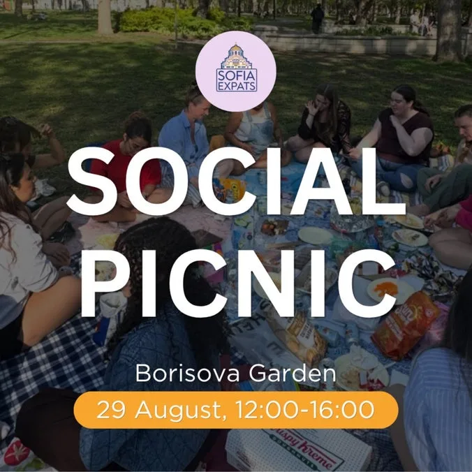 [Sold Out] Sofia Expats – Social Picnic in Borisova Garden ☀️