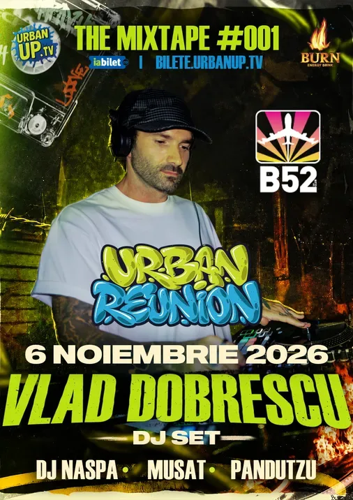Urban Reunion - The Mixtape #001 - Vlad Dobrescu (DJ set)