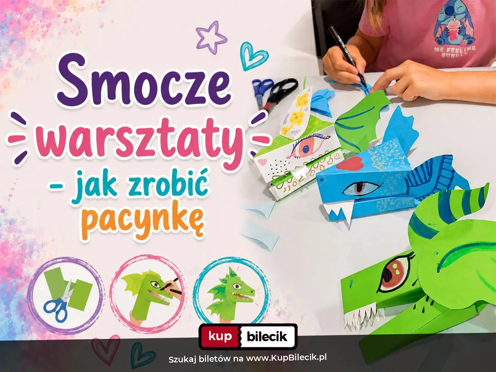 Smocze warsztaty - jak zrobić pacynkę