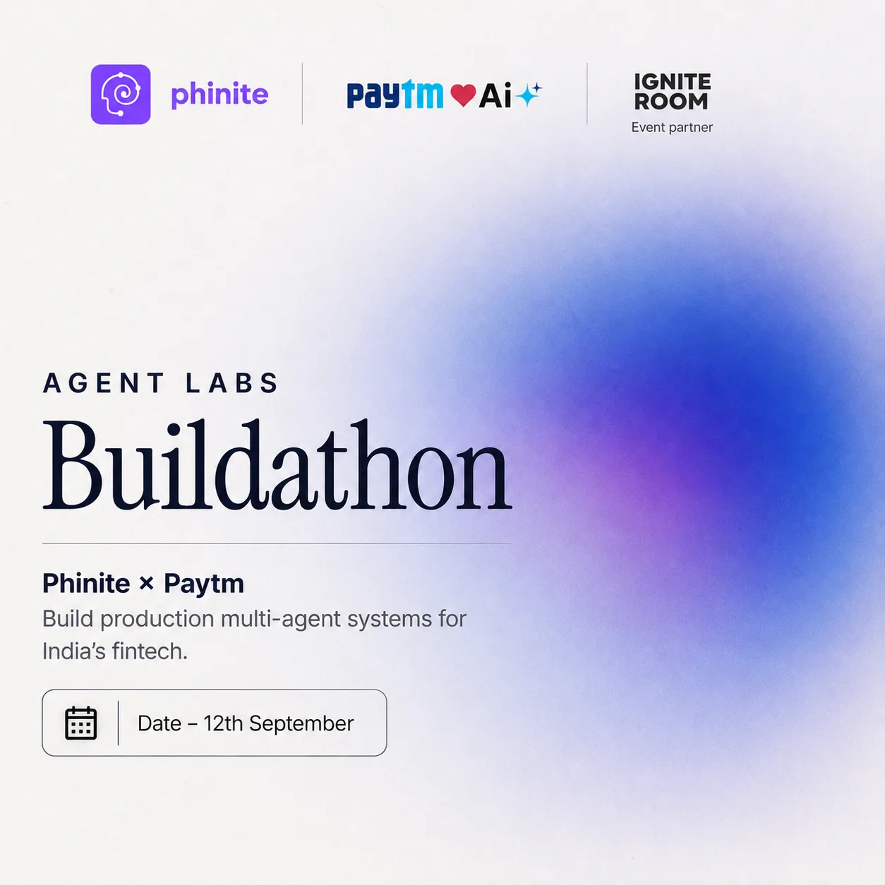 Agent Labs Buildathon: Phinite × Paytm