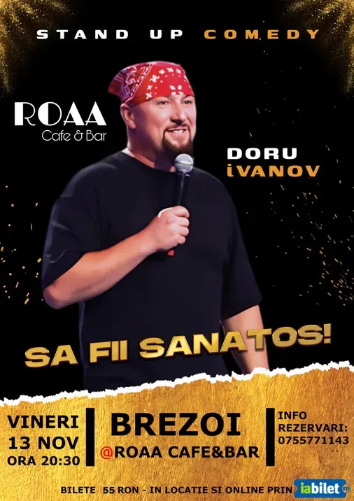 Brezoi: Stand-up comedy cu iVanov