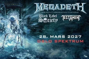 Megadeth - Breakout: Hibernation Of The Nations Europe Tour 2027
