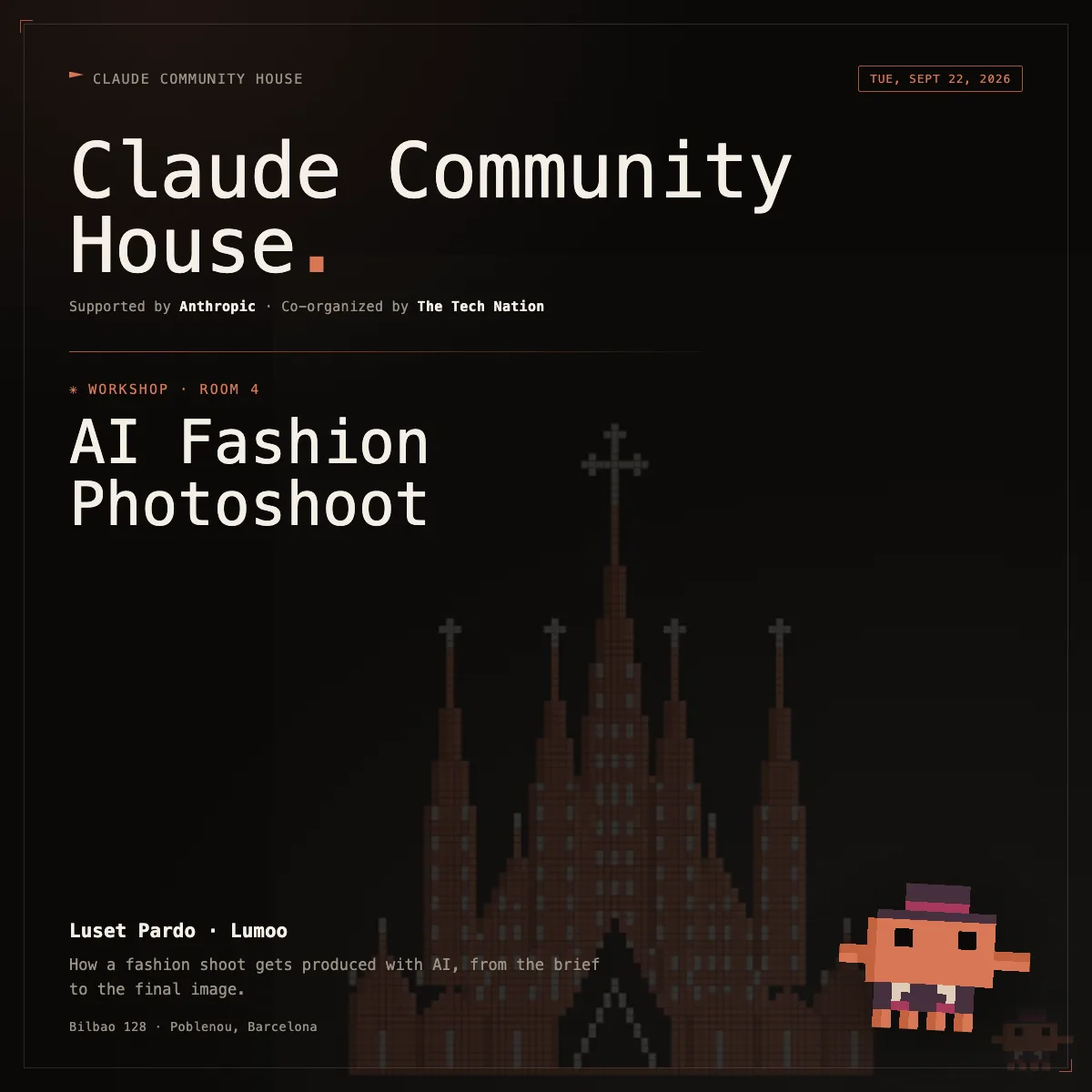 Designing the AI Fashion Studio: Claude + Lumoo