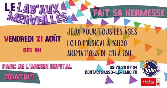 La Lab'Aux Merveilles fait sa kermesse