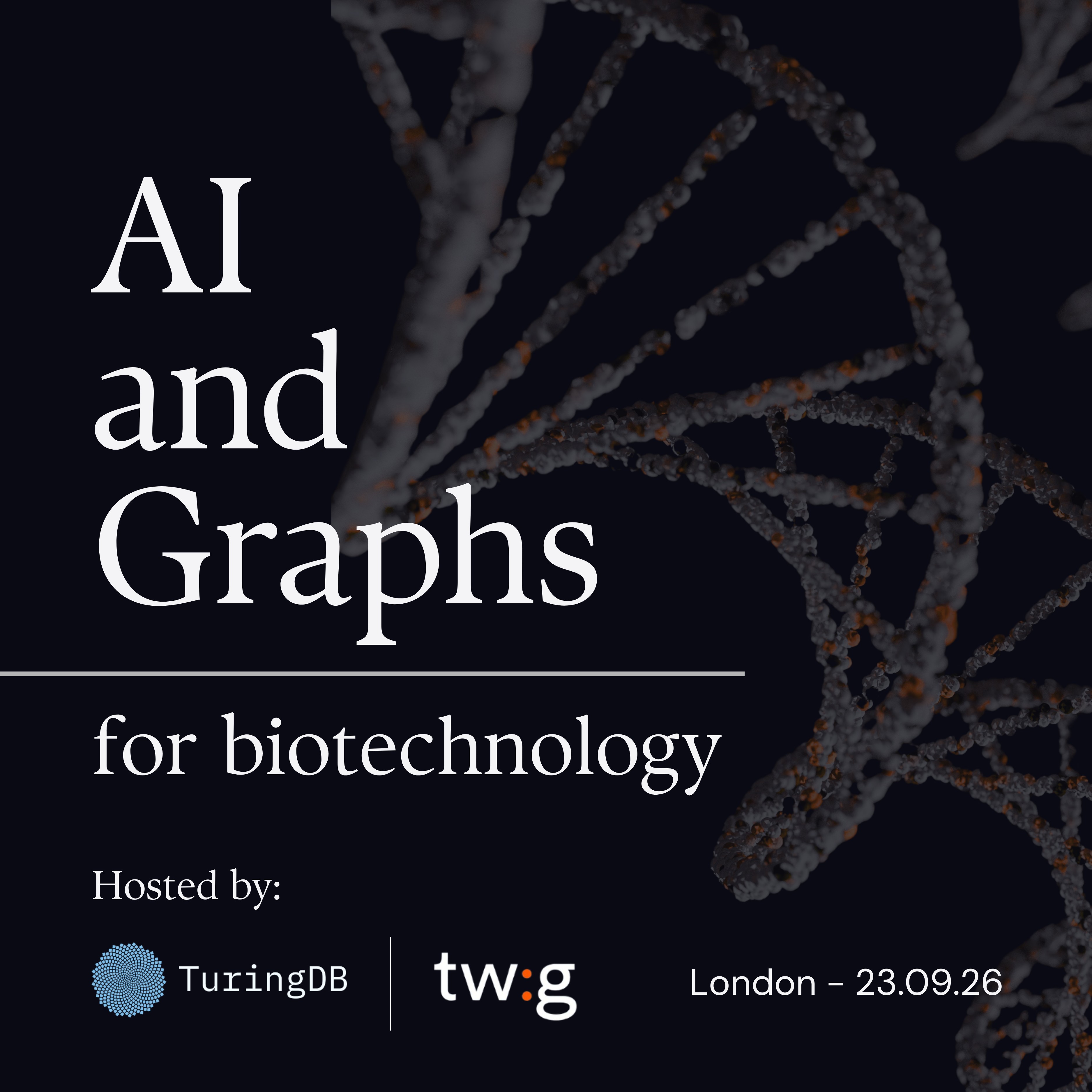 AI and Graphs for Biotechnology