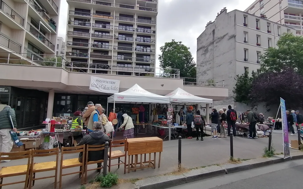 25e Grand vide-greniers rues Pixérécourt et de Belleville (75020)