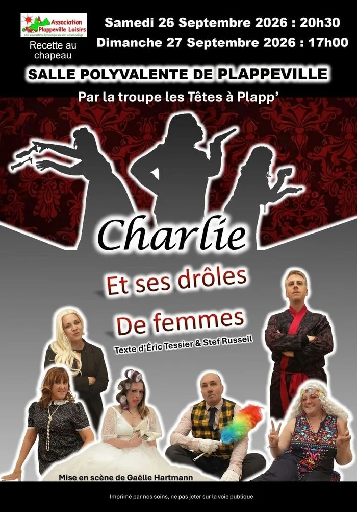 THÉÂTRE - CHARLIE ET SES DRÔLES DE FEMMES
