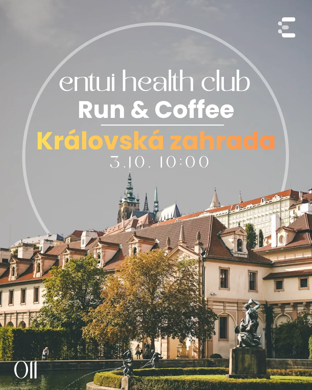 Entui Run & Coffee Královská zahrada