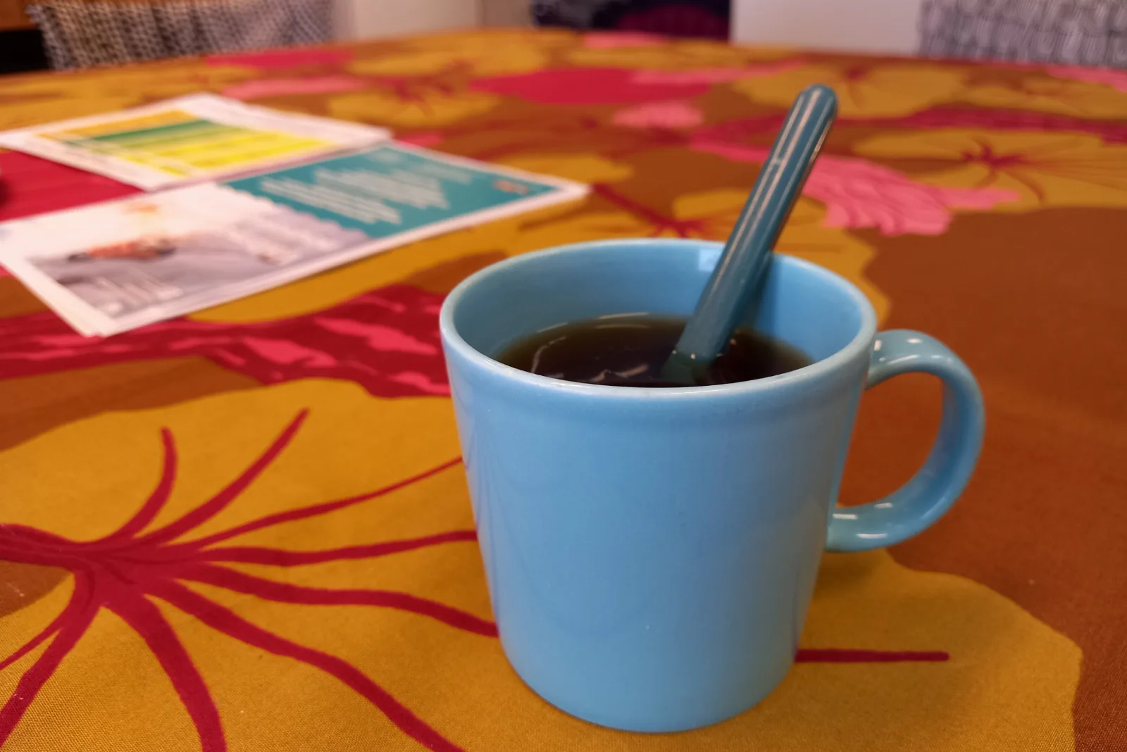 Neighbourhood afternoon coffee