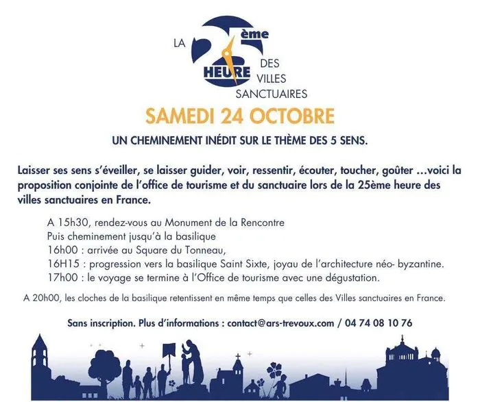 Cheminement inédit sur le thème des 5 sens