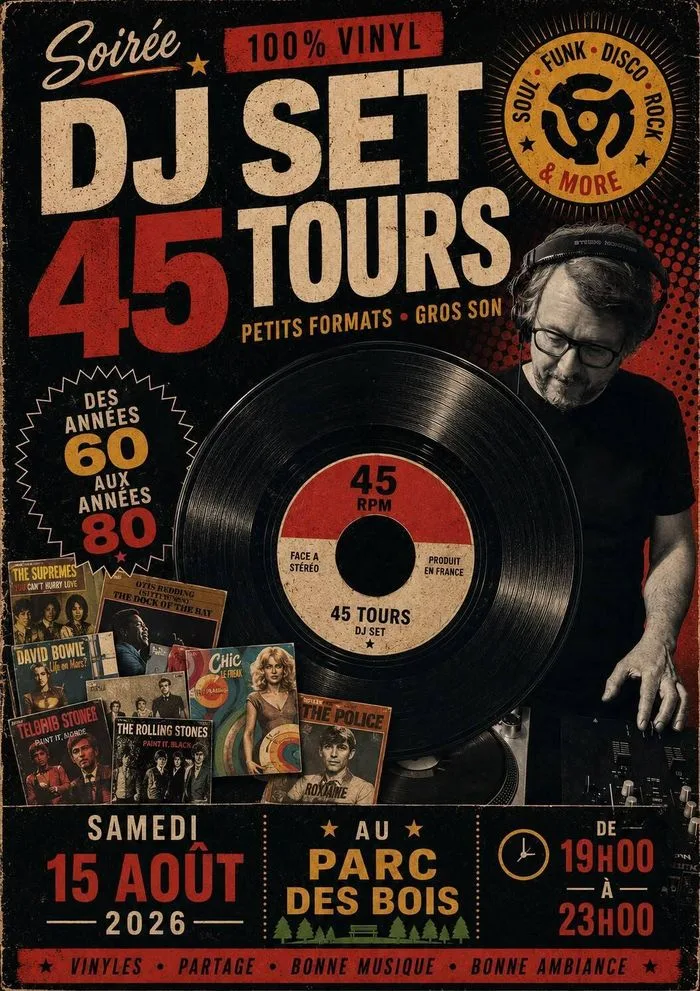 🎶 Samedi 15 août | Dj Set 100% vinyles avec Monsieur Prescovic