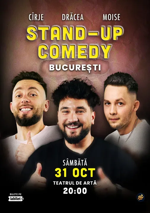 Stand-Up Comedy cu Drăcea, Cîrje și Moise