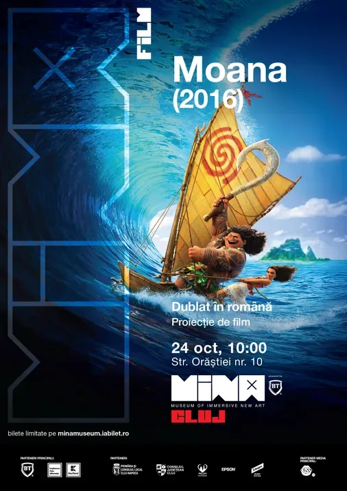 Cluj-Napoca: Moana (2016) - proiecție de film