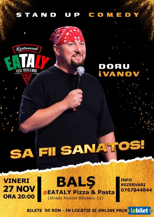 Balș: Stand up comedy cu iVanov