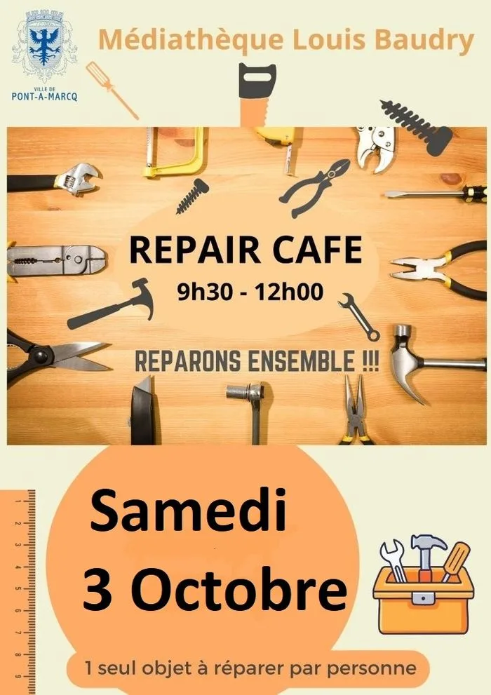 Repair café de Pont-à-Marcq