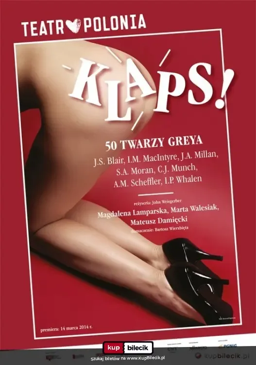 Klaps! 50 twarzy Greya