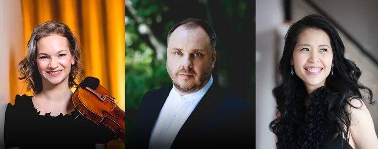 Hilary Hahn, violin; Matthias Goerne, baritone; Gloria Chien, piano