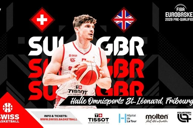 FIBA EuroBasket 2029 Pre-Qualifiers - Switzerland vs Great Britain