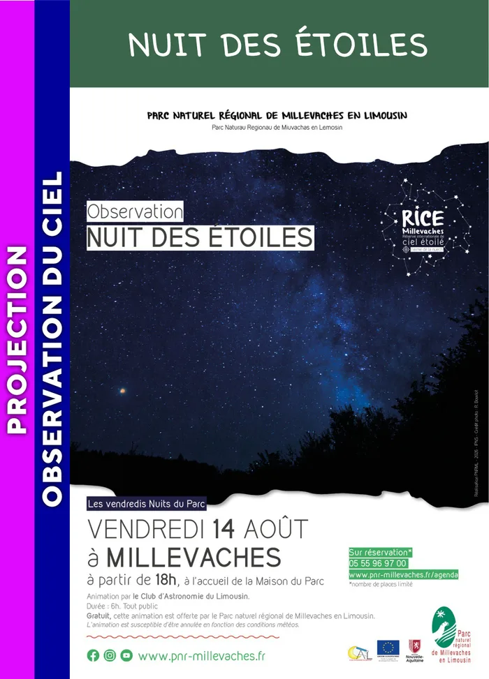 MILLEVACHES - Nuit des étoiles