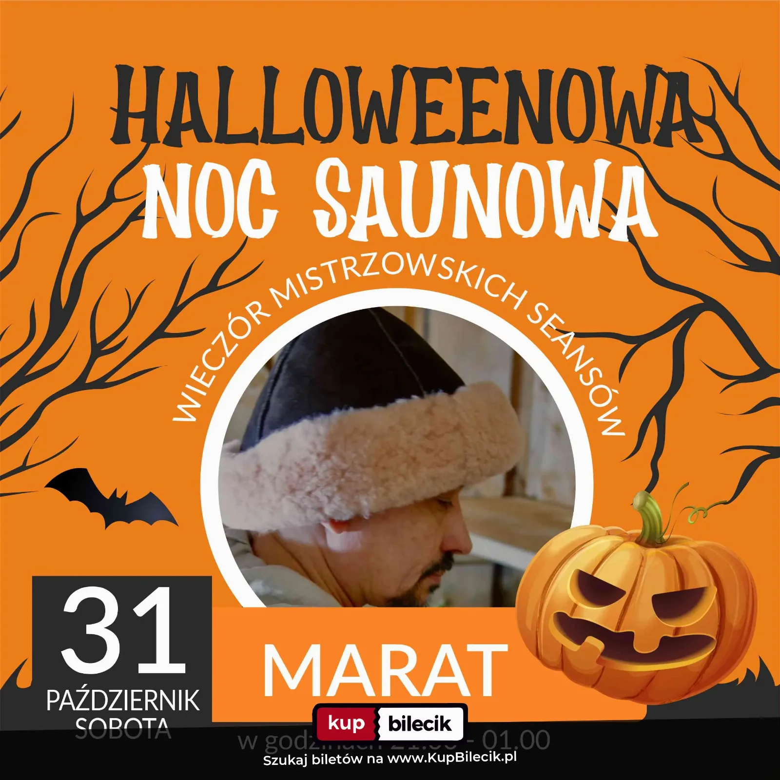 Halloweenowa Noc Saunowa