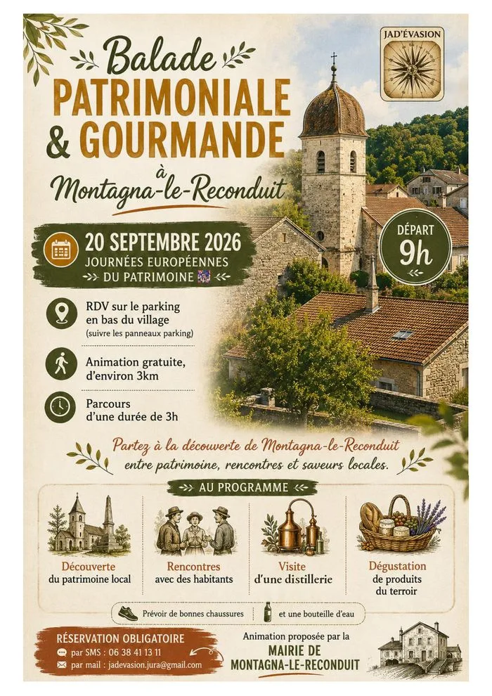Balade patrimoniale et gourmande